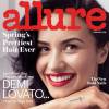 Demi Lovato en couverture de Allure. Février 2016
