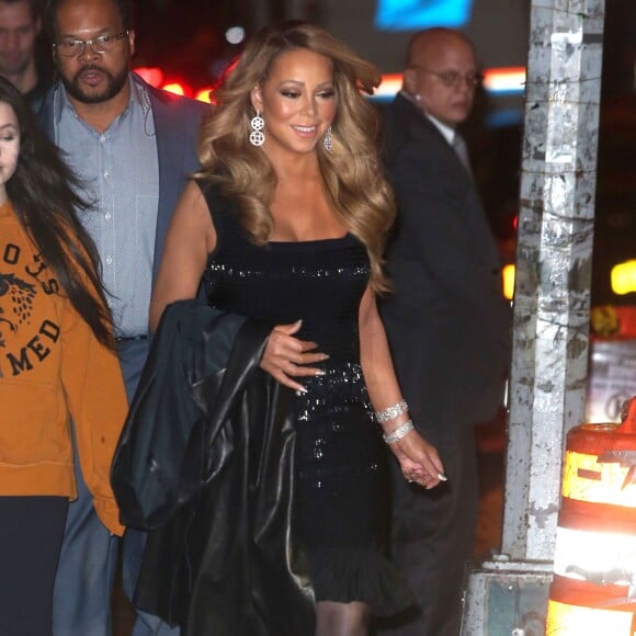 Mariah Carey se promène dans les rues de New York, le 17 décembre 2015