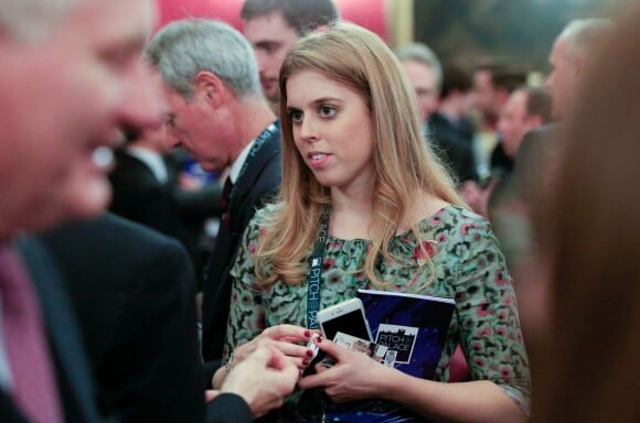 La princesse Beatrice d'York lors du salon Pitch@Palace entrepreneurial au palais St James à Londres le 2 novembre 2015