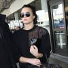Demi Lovato arrive à Los Angeles le 22 janvier 2016.