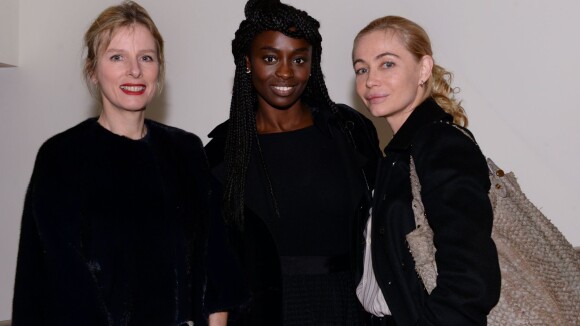 Emmanuelle Béart, Karin Viard et Nikos découvrent BENTU à la Fondation Vuitton