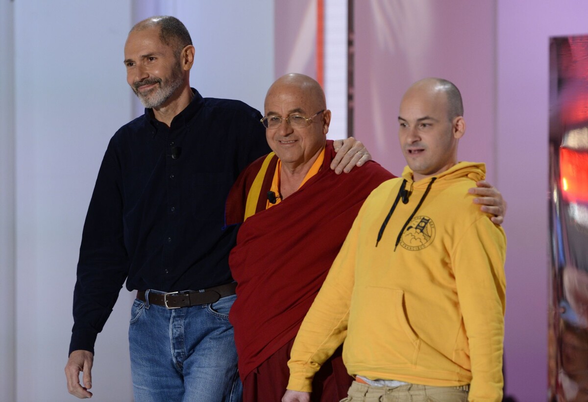 Photo : Christophe André, Matthieu Ricard et Alexandre Jollien ...