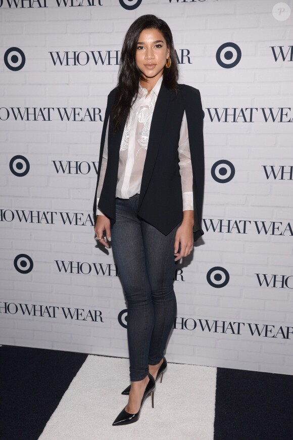 La DJ Hannah Bronfman assiste à la soirée de lancement de la collection de Who What Wear pour Target à l'ArtBeam. New York, le 27 janvier 2016.