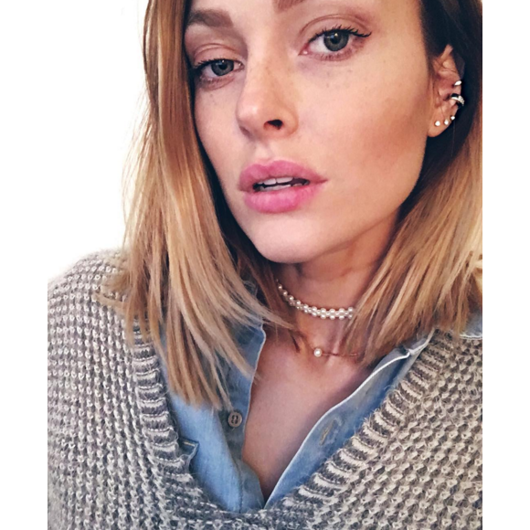 Caroline Receveur : selfie sans maquillage