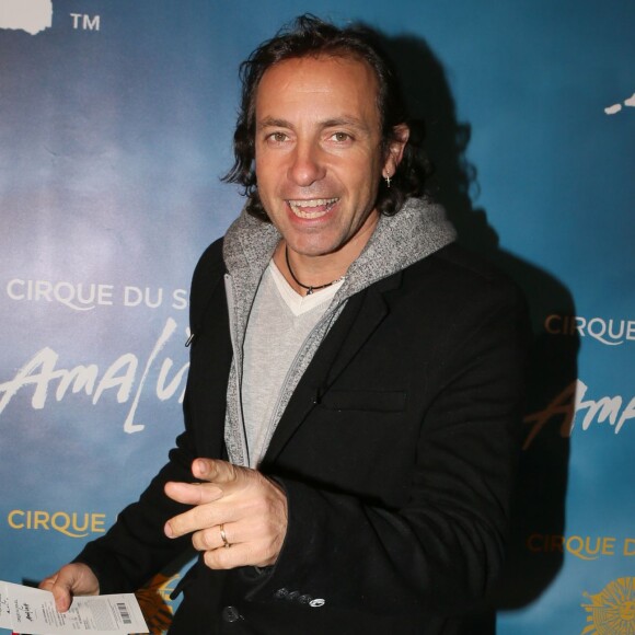 Philippe Candeloro - Photocall du nouveau spectacle du Cirque du Soleil "Amaluna" au parc de Bagatelle à Paris, le 5 novembre 2015. © CVS/Bestimage