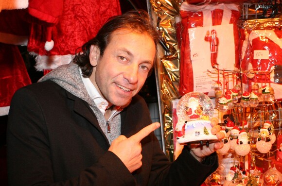 Philippe Candeloro - Lancement du marché de Noël de La Défense le 26 novembre 2015.