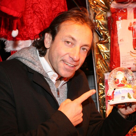 Philippe Candeloro - Lancement du marché de Noël de La Défense le 26 novembre 2015.