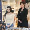 Scott Disick, Kourtney Kardashian, Kris Jenner font du shopping dans la boutique de meubles Williams-Sonoma. Calabasas, le 2 février 2016.