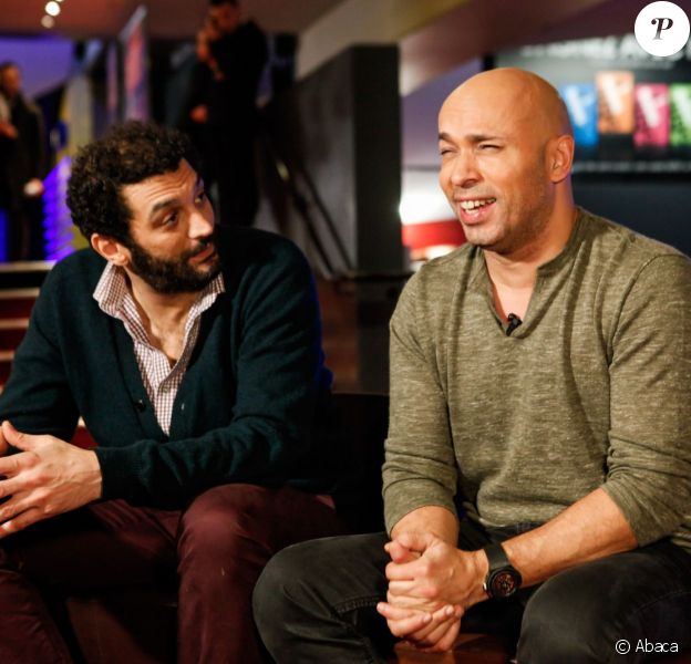 Eric Judor et Ramzy Bédia à Paris, le 1er Février 2016.