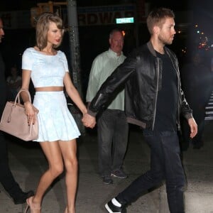 Taylor Swift et son petit ami Calvin Harris ont fait la fête ensemble à New York, le 26 mai 2015