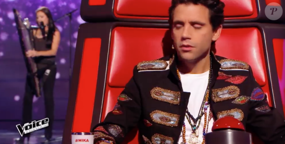 Lena Woods dans The Voice 5, le samedi 6 février 2016, sur TF1