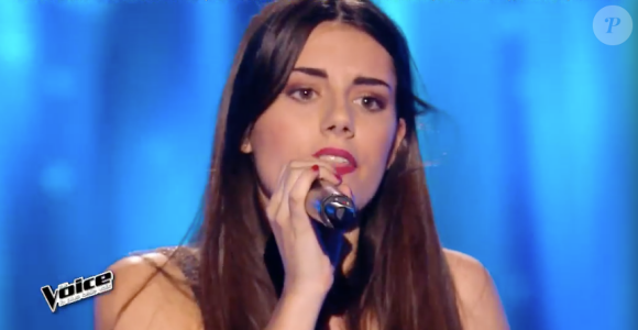 Adelice dans The Voice 5, le samedi 6 février 2016, sur TF1