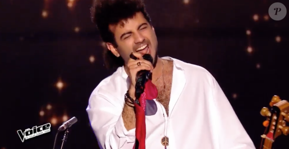 Araz dans The Voice 5, le samedi 6 février 2016, sur TF1