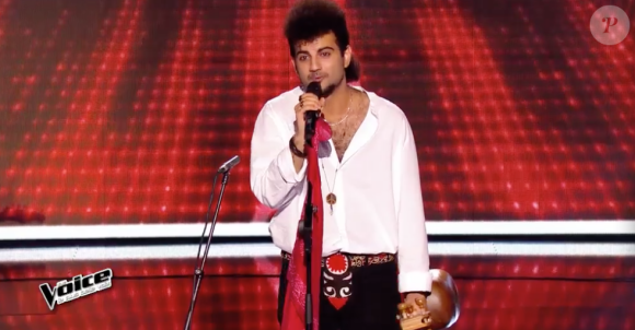Araz dans The Voice 5, le samedi 6 février 2016, sur TF1