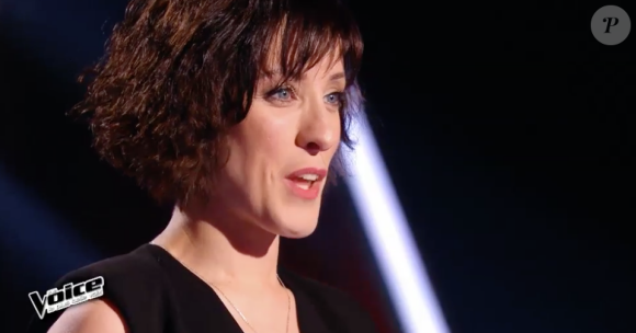 Alcidia dans The Voice 5, le samedi 6 février 2016, sur TF1