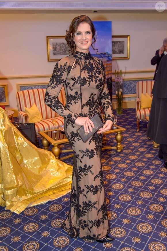 Brooke Shields - Bal de l'Opéra de Vienne. Le 4 février 2016