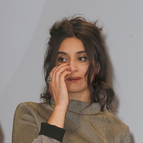 Camélia Jordana - Soirée de clôture du 18ème Festival des créations télévisuelles de Luchon le 6 février 2016. © Patrick Bernard/Bestimage