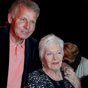 Line Renaud pour le téléfilm "Rappelle toi" avec Patrick Poivre d'Arvor - Soirée de clôture du 18ème Festival des créations télévisuelles de Luchon le 6 février 2016. © Patrick Bernard/Bestimage