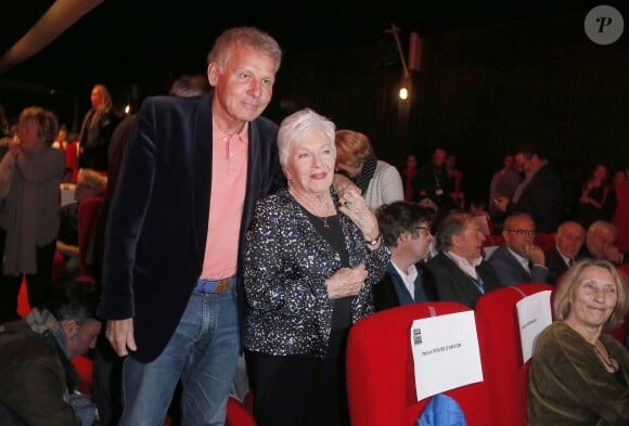 Line Renaud pour le téléfilm "Rappelle toi" avec Patrick Poivre d'Arvor - Soirée de clôture du 18ème Festival des créations télévisuelles de Luchon le 6 février 2016. © Patrick Bernard/Bestimage