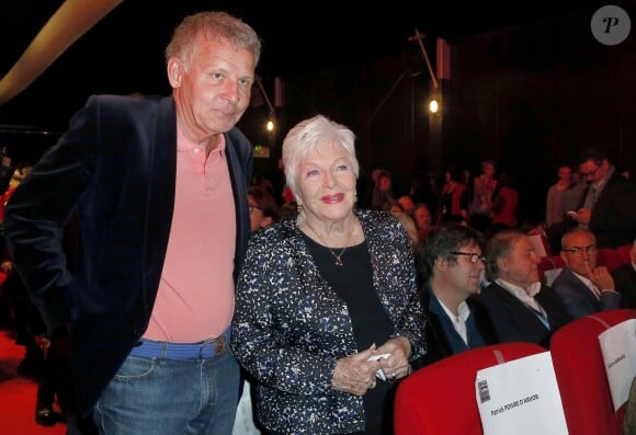 Line Renaud pour le téléfilm "Rappelle toi" avec Patrick Poivre d'Arvor - Soirée de clôture du 18ème Festival des créations télévisuelles de Luchon le 6 février 2016. © Patrick Bernard/Bestimage