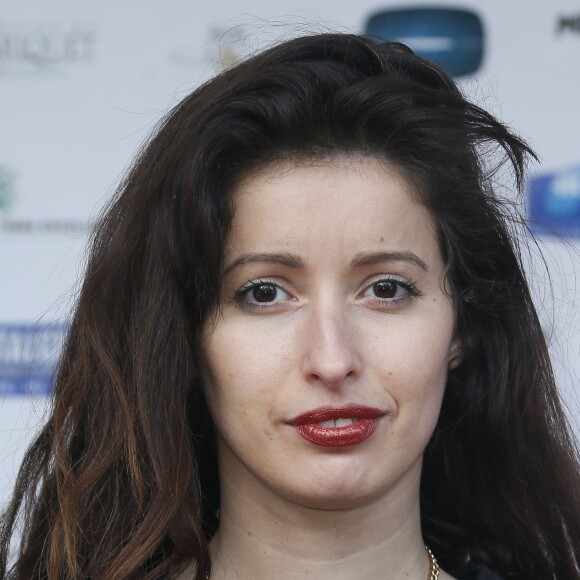 L'actrice Baya Rehaz - 18ème Festival des créations télévisuelles de Luchon le 6 février 2016.