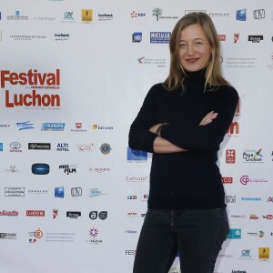 L'actrice Aurélia Petit pour " Les pieds dans le tapis " lors du 18ème Festival des créations télévisuelles de Luchon, le 5 février 2016. © Patrick Bernard/Bestimage