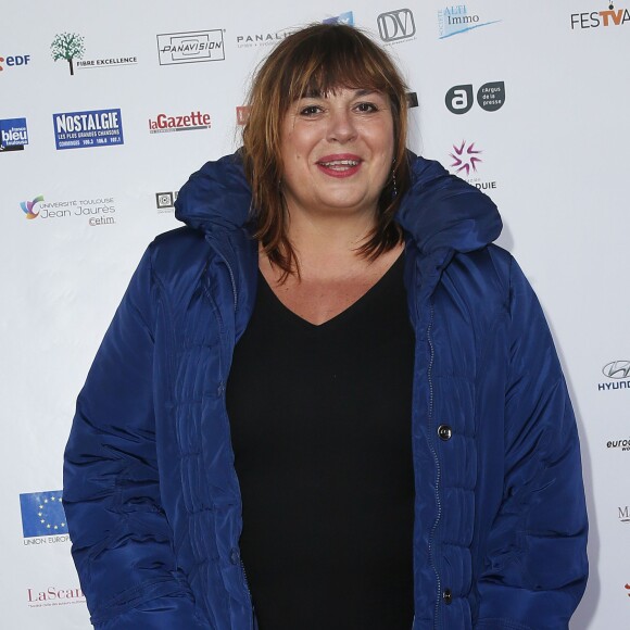 L' actrice Michèle Bernier pour " Acusé " lors du 18ème Festival des créations télévisuelles de Luchon, le 5 février 2016. © Patrick Bernard/Bestimage