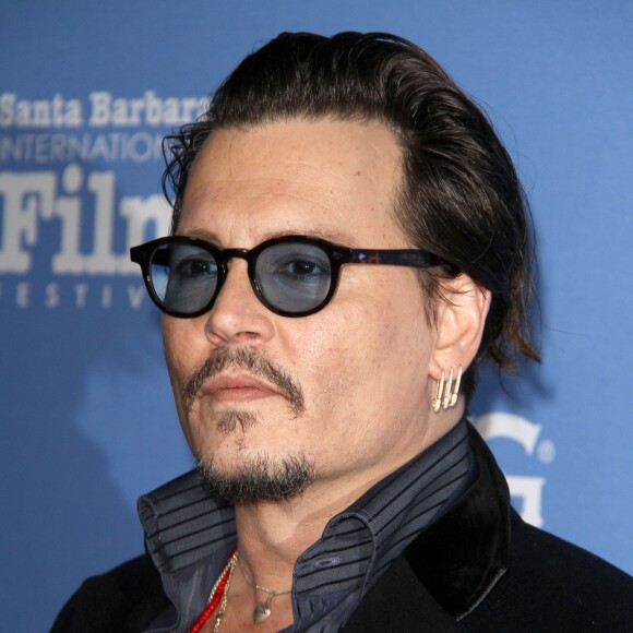 Johnny Depp au 31ème festival du film de Santa Barbara au Arlington Theater à Los Angeles le 4 février 2016.