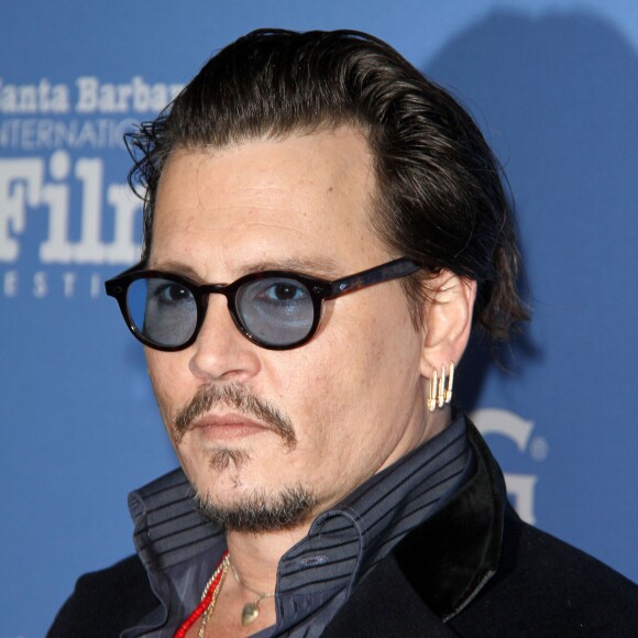 Johnny Depp au 31ème festival du film de Santa Barbara au Arlington Theater à Los Angeles le 4 février 2016.