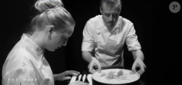 Epreuve de la boîte noire - "Top Chef 2016" sur M6, le 8 février 2016.
