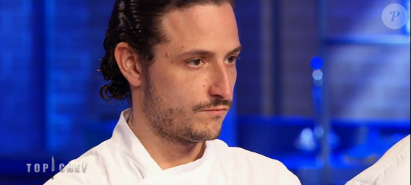 Wilfried est éliminé - "Top Chef 2016" sur M6, le 8 février 2016.