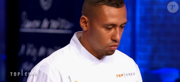 Wilfried est éliminé - "Top Chef 2016" sur M6, le 8 février 2016.