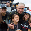 Dave Mirra, la légende du BMX, avec ses deux filles et sa femme. Il est décédé le 4 février 2016 à 41 ans.