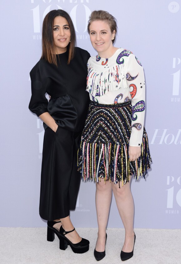 Jennifer Konner et Lena Dunham au 24e Women in Entertainment Breakfast organisée par The Hollywood Reporter à Los Angeles, le 9 décembre 2015.