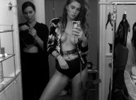 Ireland Baldwin torride en culotte et seins nus : Un selfie très sexy !