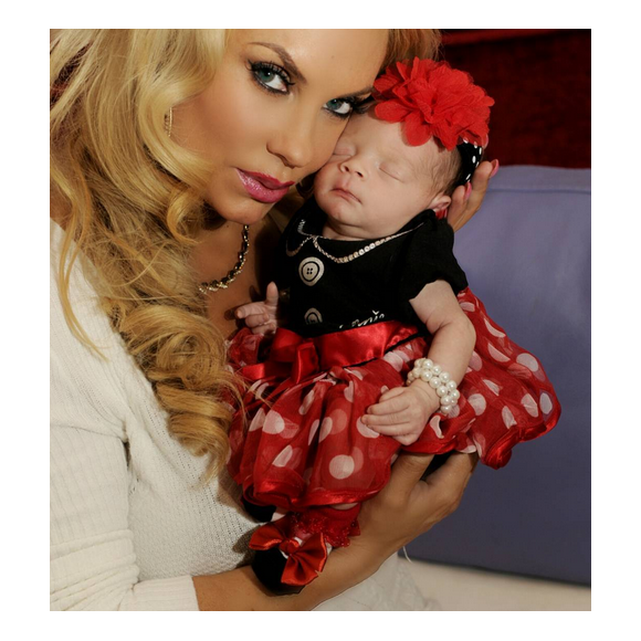 Coco Austin et sa fille Chanel Nicole. Photo publiée sur Instagram au mois de janvier 2016.