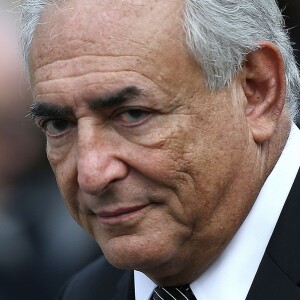 Dominique Strauss-Kahn - Obseques de Antoine Veil au cimetiere du Montparnasse a Paris. Le 15 avril 2013