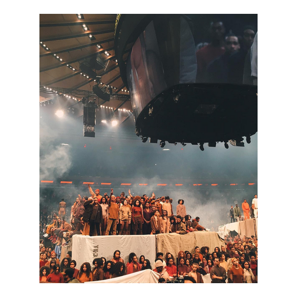 Kendall Jenner assistait au défilé de Kanye West le 11 février 2016. Photo publiée sur Instagram.