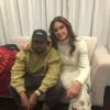 Caitlyn Jenner et Kanye West dans les coulisses du défilé du rappeur. Photo publiée sur Instagram, le 11 février 2016.