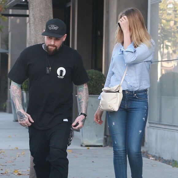 Cameron Diaz et son mari Benji Madden font du shopping dans un magasin de meubles à West Hollywood le 23 septembre 2015