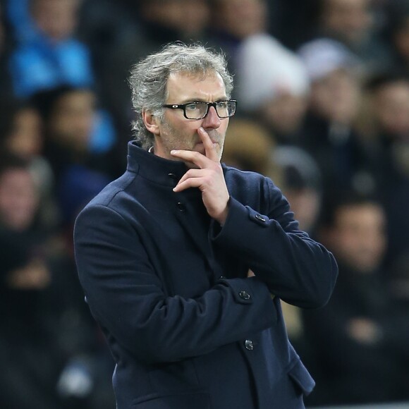Laurent Blanc à Paris le 13 janvier 2015. © Cyril Moreau