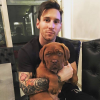 Lionel Messi présente son nouveau chien - janvier 2016