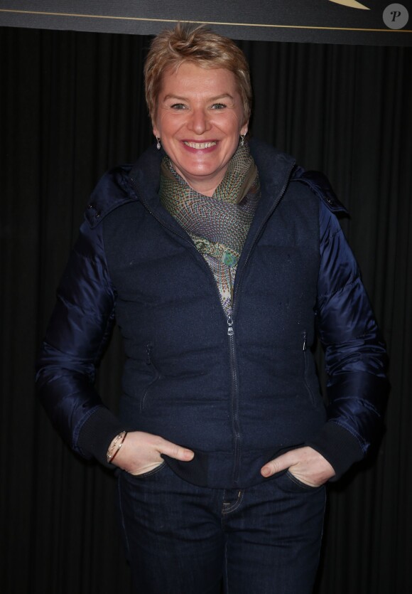 Elise Lucet - Soirée de remise des prix du 36e Festival Mondial du Cirque de Demain au Cirque Phenix à Paris, le 1er février 2015.