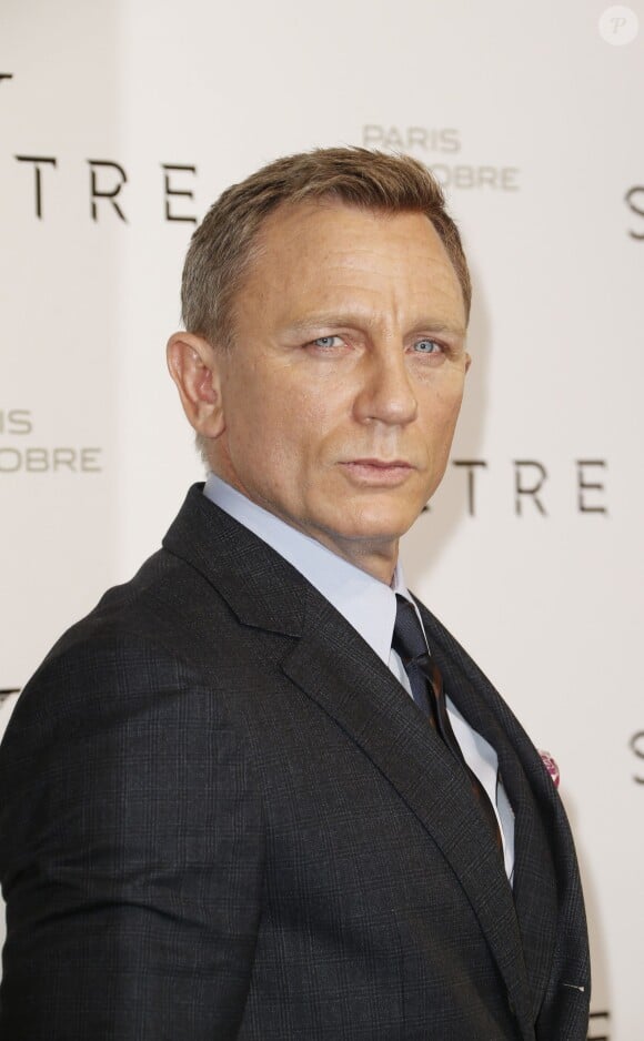 Daniel Craig à l'avant-première du film "007 Spectre" au Grand Rex à Paris, le 29 octobre 2015