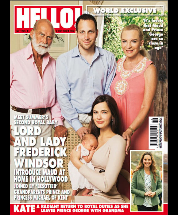Lord Freddie Windsor et Sophie Winkleman avaient présenté Maud, leur première fille, en septembre 2013 dans le magazine Hello!.