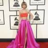 Taylor Swift à la 58ème soirée annuelle des Grammy Awards au Staples Center à Los Angeles, le 15 février 2016.