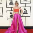 Taylor Swift à la 58ème soirée annuelle des Grammy Awards au Staples Center à Los Angeles, le 15 février 2016.