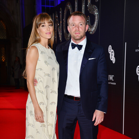 Guy Ritchie et Jacqui Ainsley au dîner de gala "BFI Luminous" à Londres le 6 octobre 2015