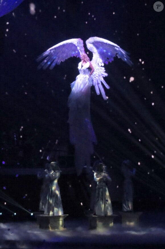 Exclusif - Britney Spears en concert au Planet Hollywood à Las Vegas le 15 février 2015.
