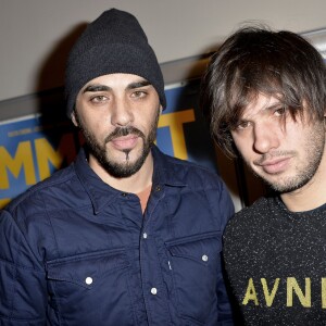 Gringe et Orelsan à l'avant-première du film "Comment c'est loin" au cinéma MK2 Bibliothèque à Paris, le 1er décembre 2015 © Veeren